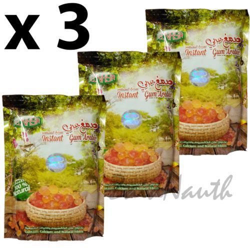 Gomme arabique 150grs X 3 Boissons Instantanée