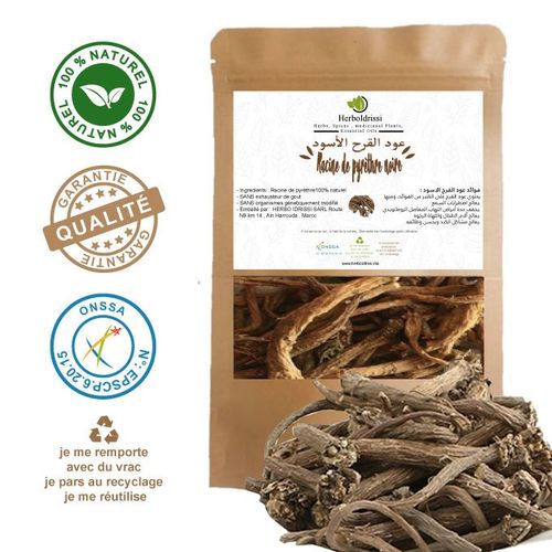 Racine de pyrèthre d'afrique 200g - Rage de dents - Maux de Gorge - Digestion