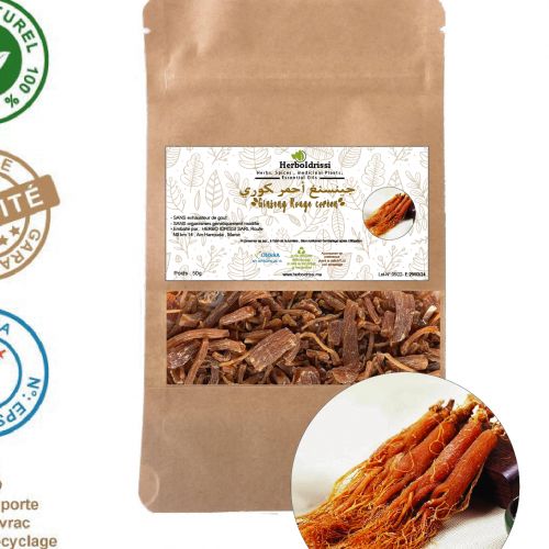 Ginseng Rouge Coréen Racine entière -  50g