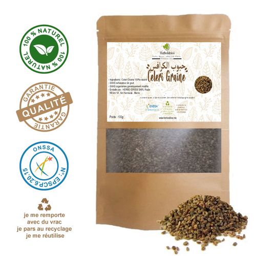 Graine de Celeri 100g , Source de flavonoïdes