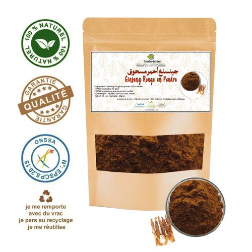 Ginseng Rouge Coréen Poudre 100G
