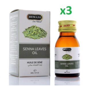 Huile de séné naturelle 30 ml X3