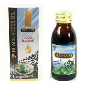 Huile de Nigelle alimentaire et cosmétiques 125 ml hemani made in Pakistan