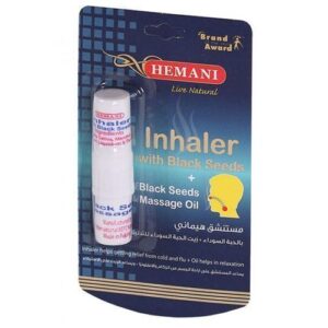 2en1 : Inhalateur pour soulager le rhume et Huile de Massage pour Relaxation