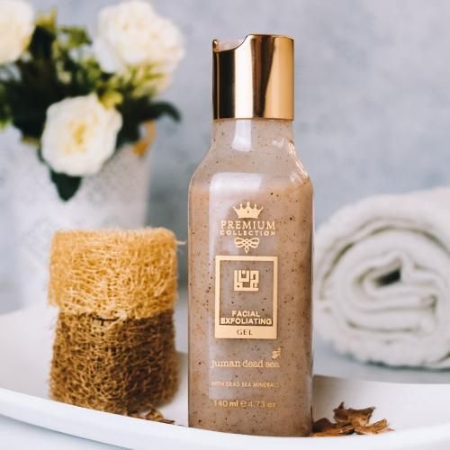 Gel exfoliant visage aux sels de la mer morte