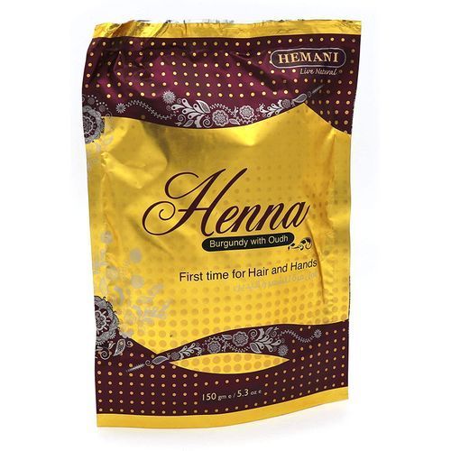 Henna Burgundy With Oudh 5.3 OZ (150 Grams)