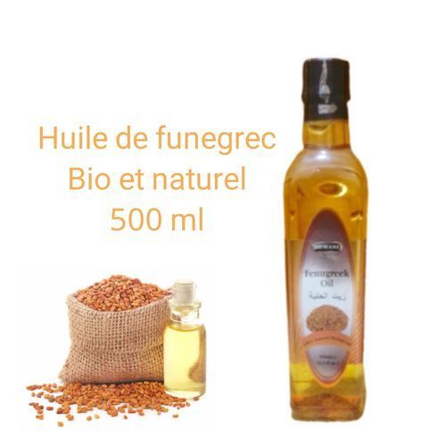 Huile de fenugrec bio et naturel / 500 ml