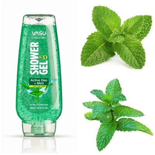 Gel Douche Menthe Active Deo /formule douce et sans savon laisse la peau instantanément propre, hydratée et rafraîchie / 250 ml