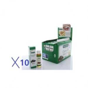 *10 HUILE SOINS DENTAIRE AU CLOU DE GIROFLE 10 ML - Calmant de Douleurs Immédiat HEMANI