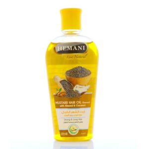 Huile de cheveux de moutarde hermani 200ml