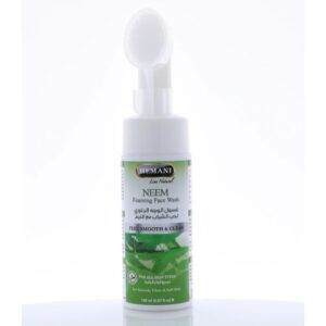 Mousse nettoyante & démaquillante Au Neem Avec Brosse.