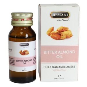 Huile d'amande amère soin de la peau et cils et sourcil et ongles / 30 ml