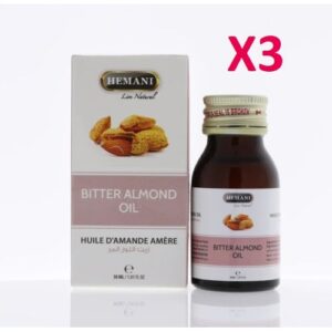 Huile d'amande Amère 30 ml ( Pack de 3 )