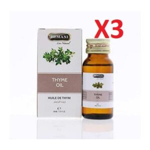 X3 Huile de thym (30 ml) -Respiration-Congestion Thoracique