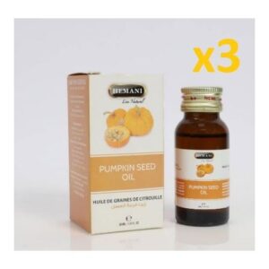 X3 Huile de graine de citrouilles 30ml