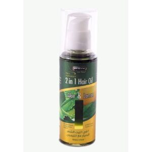 Huile Capillaire Aloe vera & Citron 120mL Reparateur Cheveux abimés