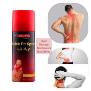 Quick Fit Spray Massage pour un Soulagement Instantané - 150ml