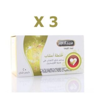 3 x THE, TISANE CONTRÔLE CHOLESTEROL, CONTRE LE MAUVAIS CHOLESTEROL