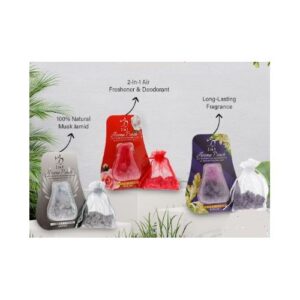PACK de 3 Musk Désodorisant et Déodorant 2 en 1 Parfum