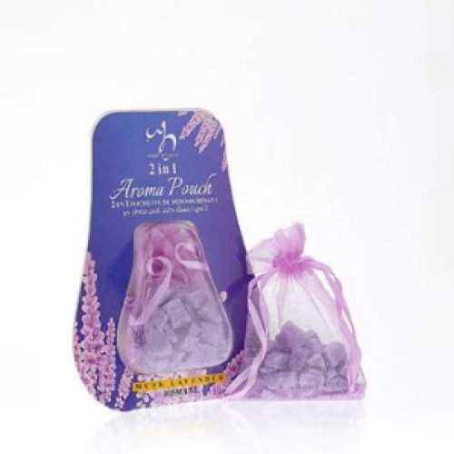 Musk Désodorisant et Déodorant 2 en 1 Parfum lavende et boisé