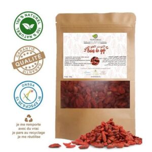 BAIES DE GOJI 500g - Antiviellissement - Antifatigue - Immunité