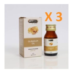 Huile d'oliban naturelle 30 ml ( Pack de 3 )