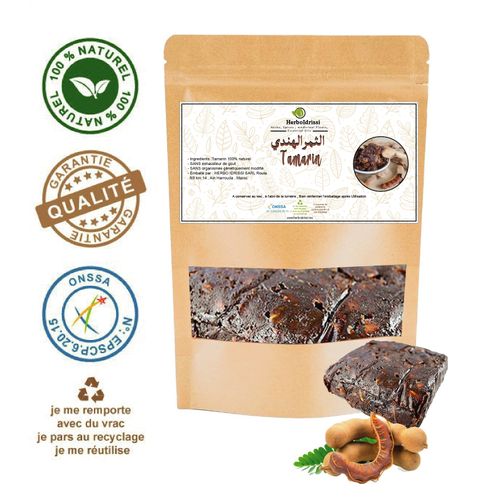 Tamarin ,Tamr Hindi 200g - Laxatif Doux - Vitam C - Anti-oxydant