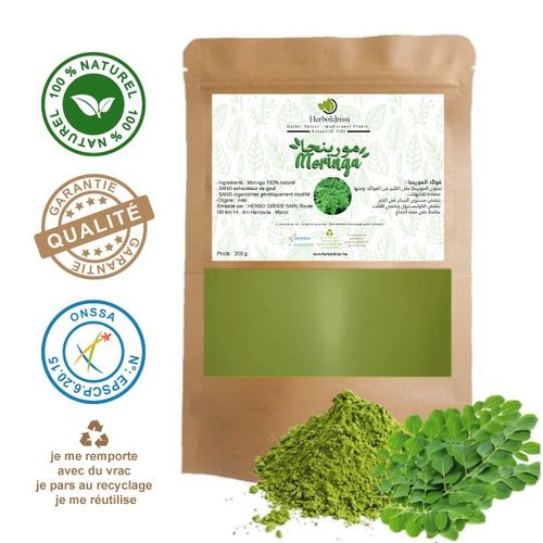 MORINGA En Poudre.100 g Arbre de Vie / ANTIOXYDANT/ Riche En protéine