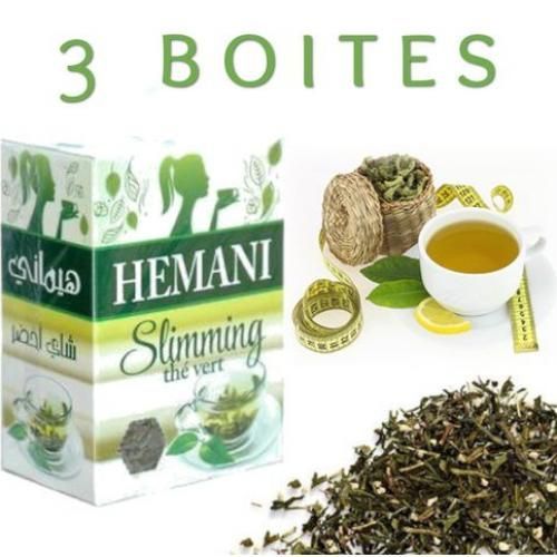 Pack Promo 3 Boites Slimming thé vert - Brûle graisse naturel