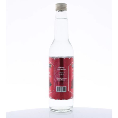 Eau de rose distillée Pure, Bouteille en Verre 400 ML – Image 2