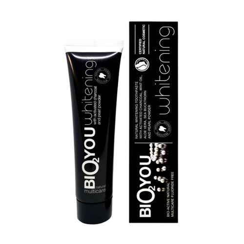 Dentifrice Blancheur au charbon bio-actif et la poudre des perles – Image 2