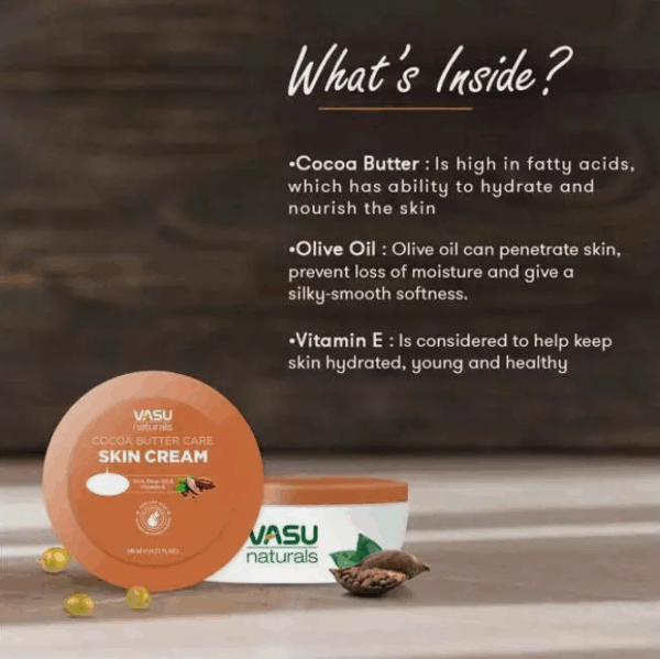 Beurre Corporel à Base de Cacao , Huile D'argan , Vitamine E