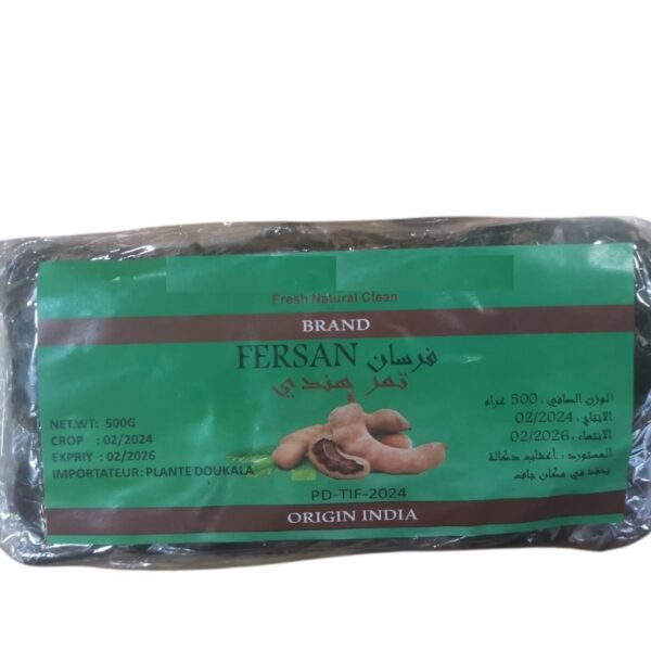 Tamarin ,Tamr Hindi 500g - Laxatif Doux - Vitam C - Anti-oxydant