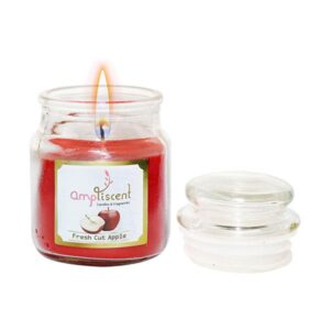 Bougie d'ambiance Senteur Pomme Rouge