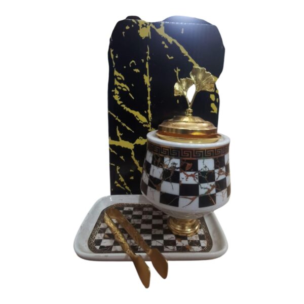 Encensoir Premium aven Pince Dorée