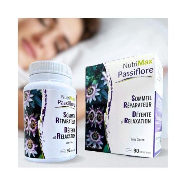 Passiflore Détente Sommeil Réparateur 90 Comprimes de 400mg
