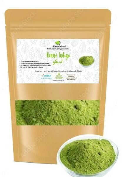Indigo Poudre 200g Coloration capillaire végétale