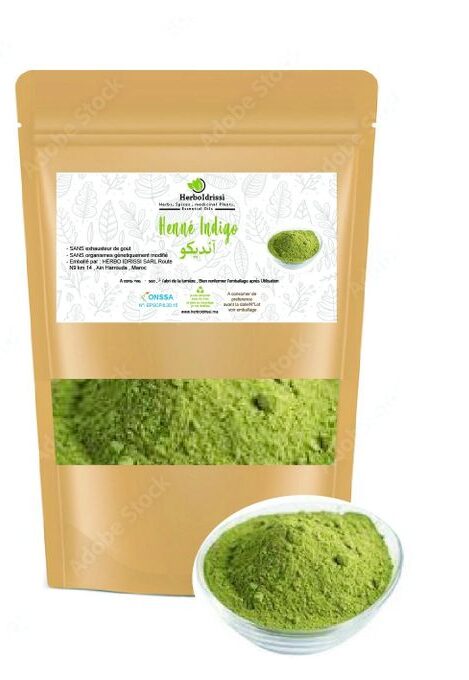 Indigo Poudre 200g Coloration capillaire végétale