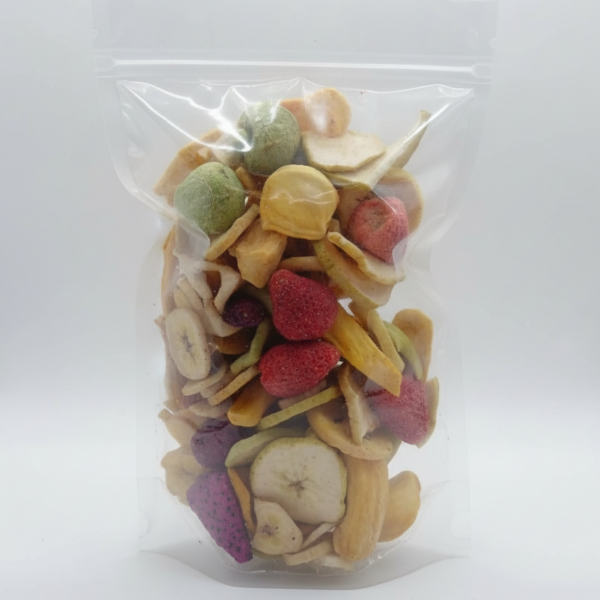 200g Mix de Fruits Lyophilisés Naturels – 100% Fruits – Sans Sucre Ajouté – Snack Sain & Croquant